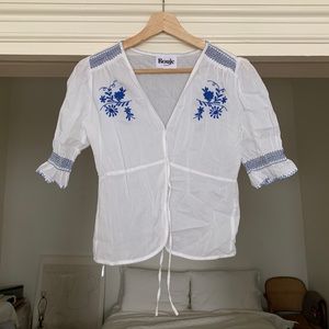 NWOT Rouje blouse top, size FR 36